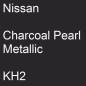 Preview: Nissan, Charcoal Pearl Metallic, KH2.